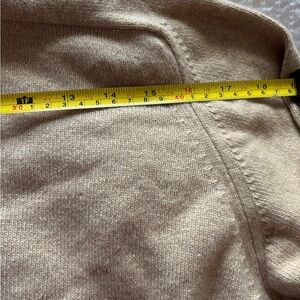William Lockie Neutral Beige Pullover 100% cashmere
